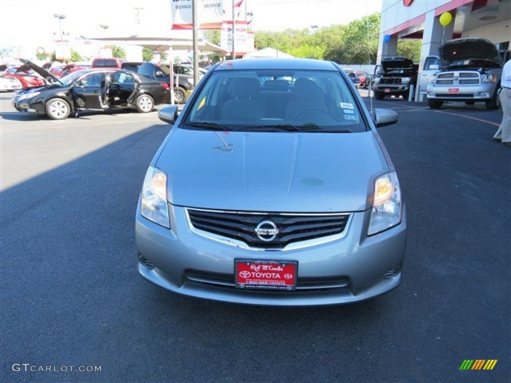2012 Sentra 2.0 S - Magnetic Gray Metallic / Charcoal photo #2