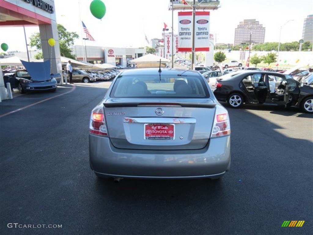 2012 Sentra 2.0 S - Magnetic Gray Metallic / Charcoal photo #6