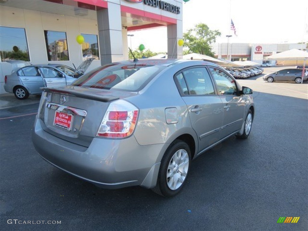 2012 Sentra 2.0 S - Magnetic Gray Metallic / Charcoal photo #7
