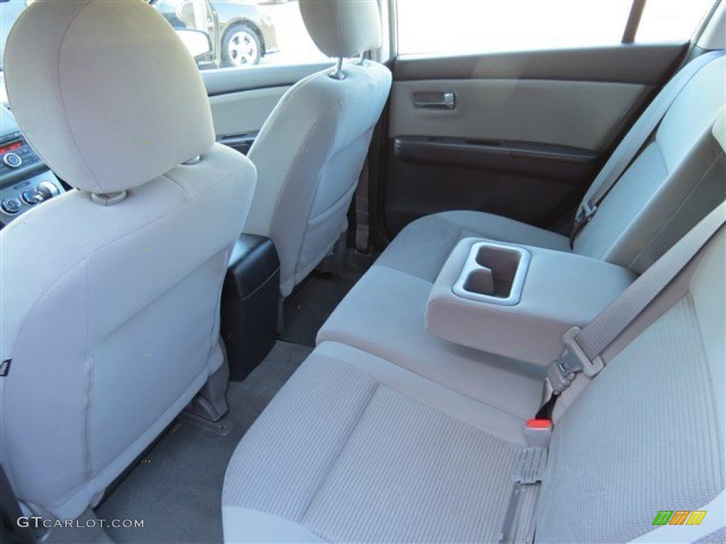 2012 Sentra 2.0 S - Magnetic Gray Metallic / Charcoal photo #12
