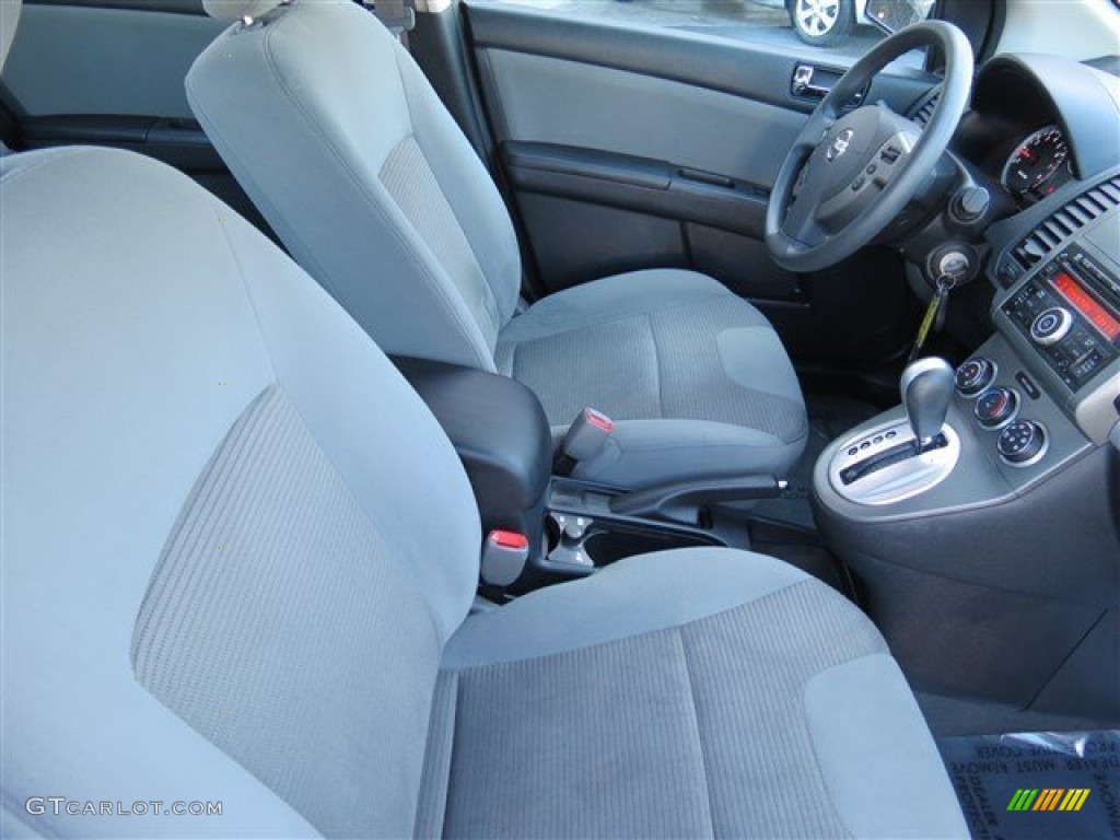 2012 Sentra 2.0 S - Magnetic Gray Metallic / Charcoal photo #13