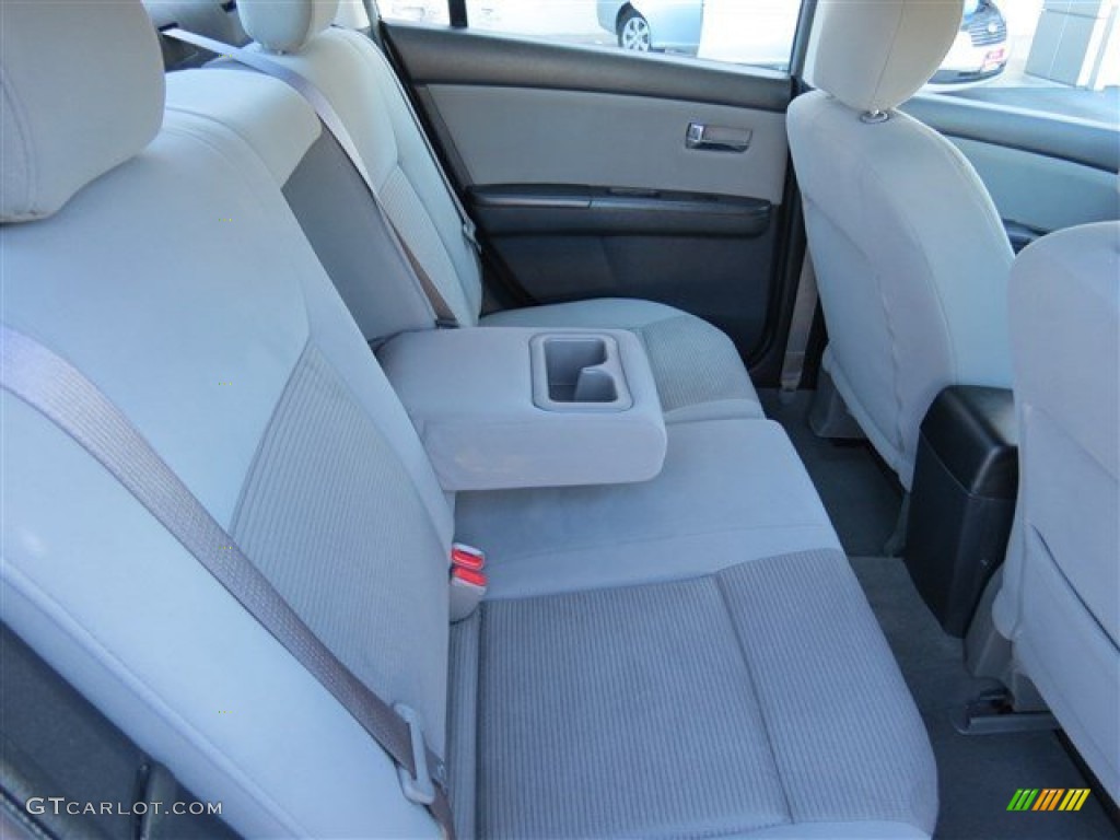 2012 Sentra 2.0 S - Magnetic Gray Metallic / Charcoal photo #14