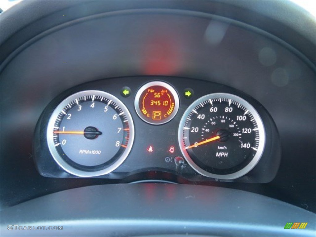 2012 Sentra 2.0 S - Magnetic Gray Metallic / Charcoal photo #16