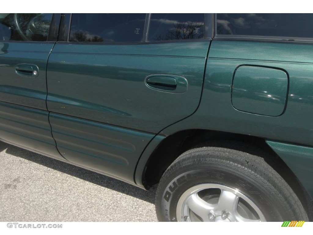 2000 RAV4 4WD - Deep Jewel Green / Light Charcoal photo #6