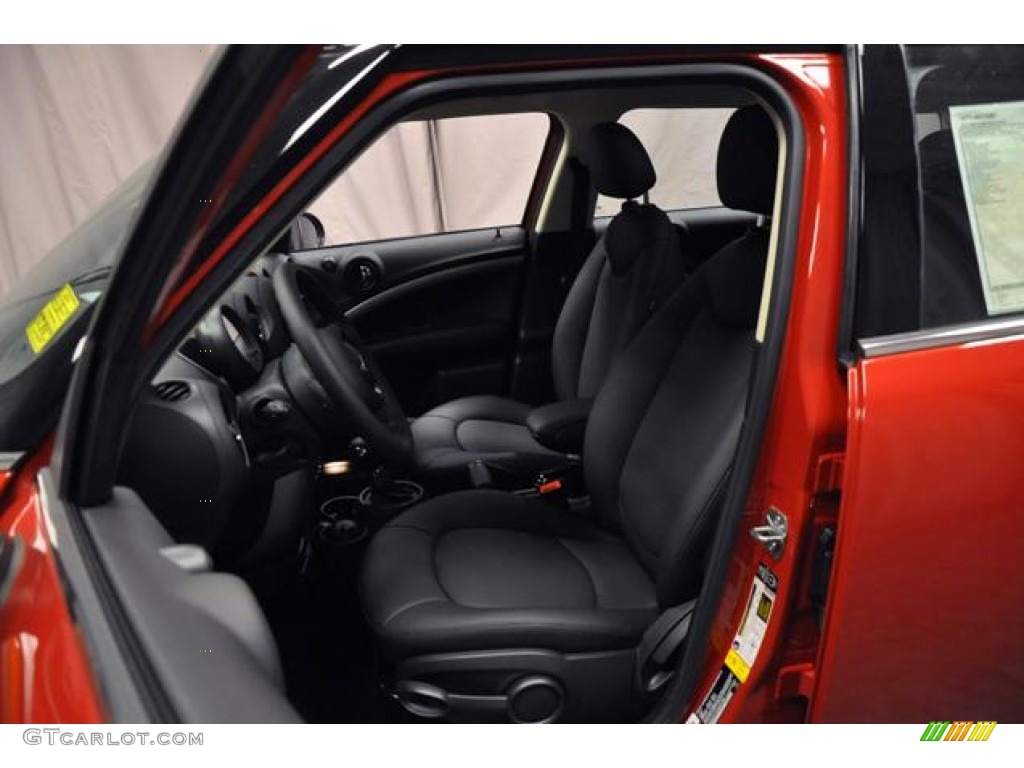 2013 Cooper Countryman - Blazing Red / Carbon Black photo #24