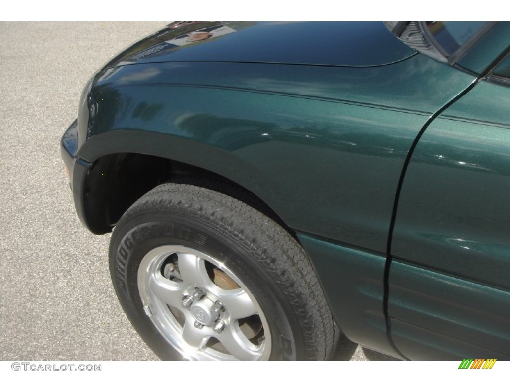 2000 RAV4 4WD - Deep Jewel Green / Light Charcoal photo #8