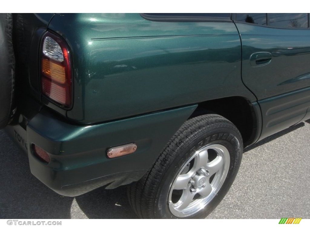 2000 RAV4 4WD - Deep Jewel Green / Light Charcoal photo #25