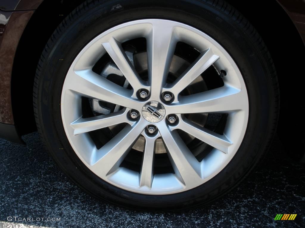 2009 MKS Sedan - Cinnamon Metallic / Light Camel photo #9