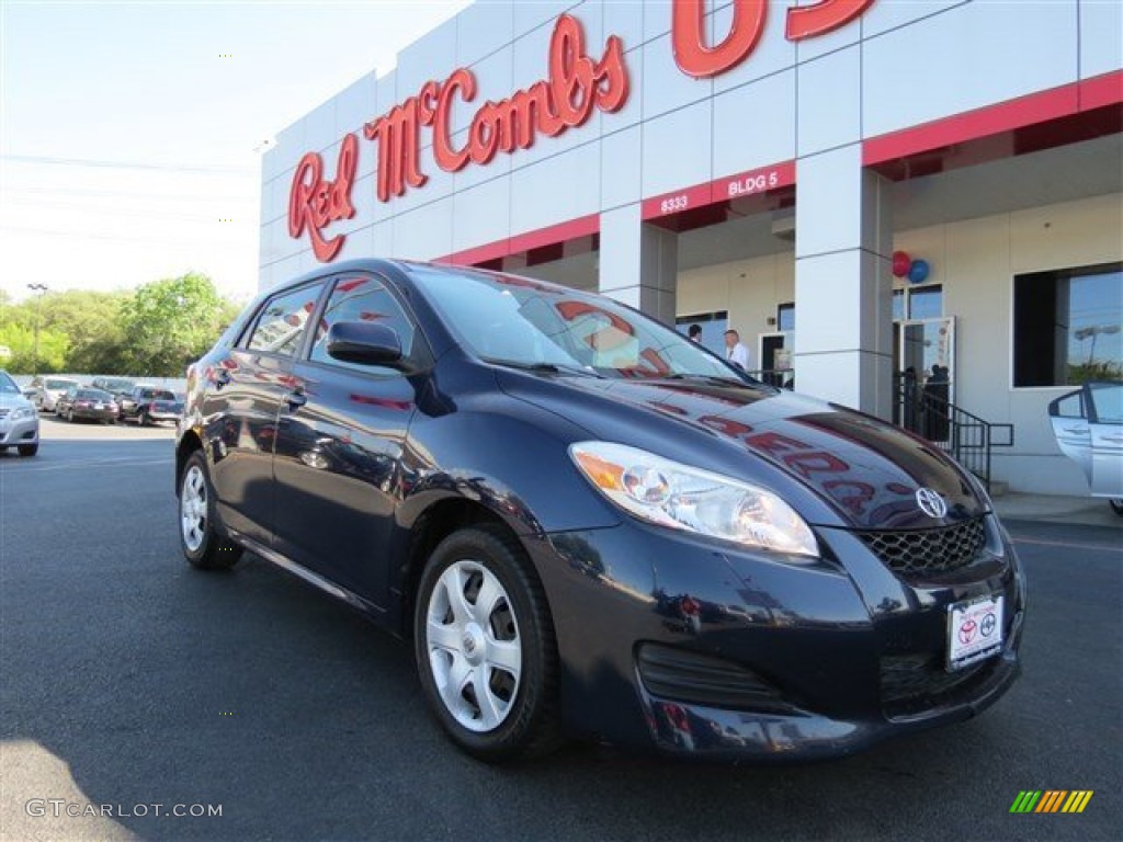 Nautical Blue Metallic Toyota Matrix