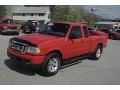 2011 Torch Red Ford Ranger Sport SuperCab 4x4  photo #30