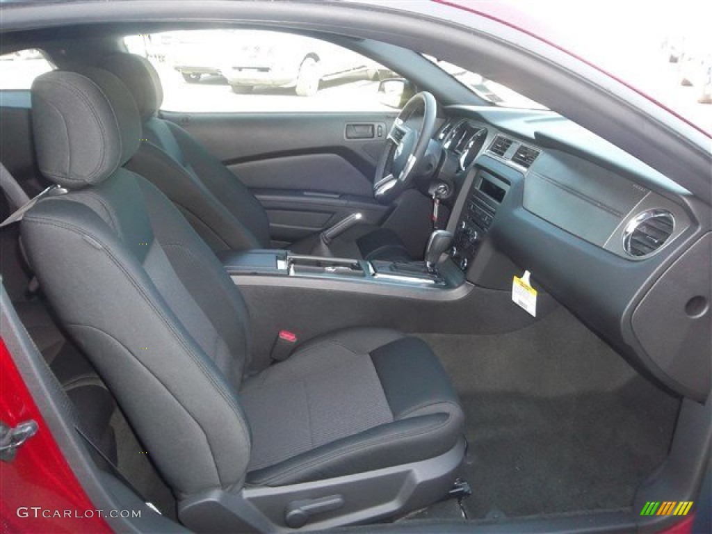 2014 Mustang V6 Coupe - Ruby Red / Charcoal Black photo #12