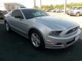 2014 Ingot Silver Ford Mustang V6 Coupe  photo #6