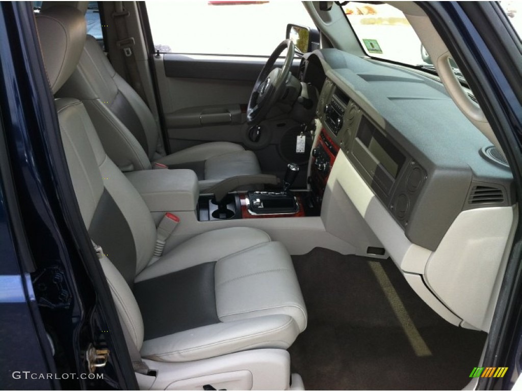 2006 Commander Limited 4x4 - Midnight Blue Pearl / Dark Slate Gray/Light Graystone photo #7