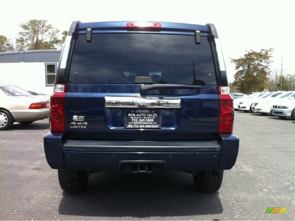 2006 Commander Limited 4x4 - Midnight Blue Pearl / Dark Slate Gray/Light Graystone photo #12