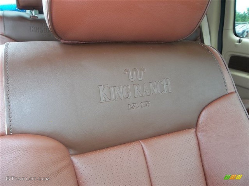 2013 F150 King Ranch SuperCrew 4x4 - Blue Jeans Metallic / King Ranch Chaparral Leather photo #18