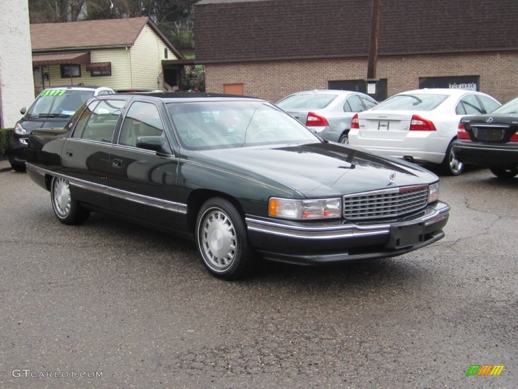 Polo Green Metallic Cadillac DeVille