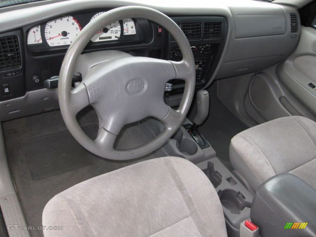 Charcoal Interior 2003 Toyota Tacoma V6 PreRunner Double Cab Photo #80066860