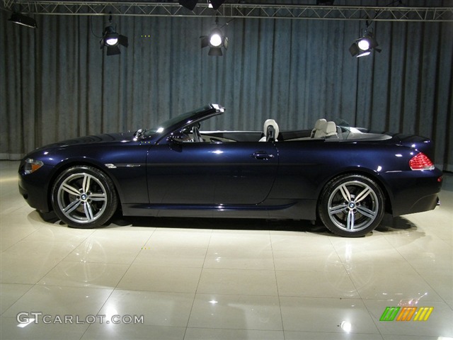 2007 M6 Convertible - Monaco Blue Metallic / Sepang Beige photo #15