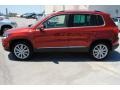 Wild Cherry Metallic - Tiguan SE Photo No. 4