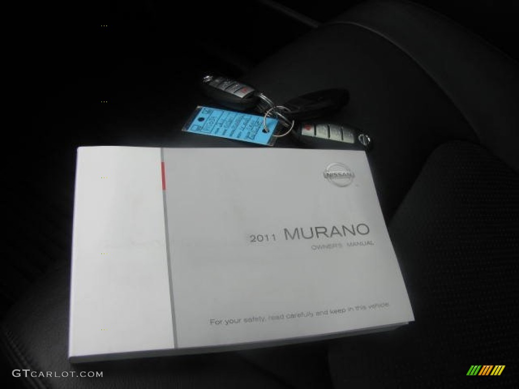 2011 Murano LE AWD - Platinum Graphite / Black photo #42