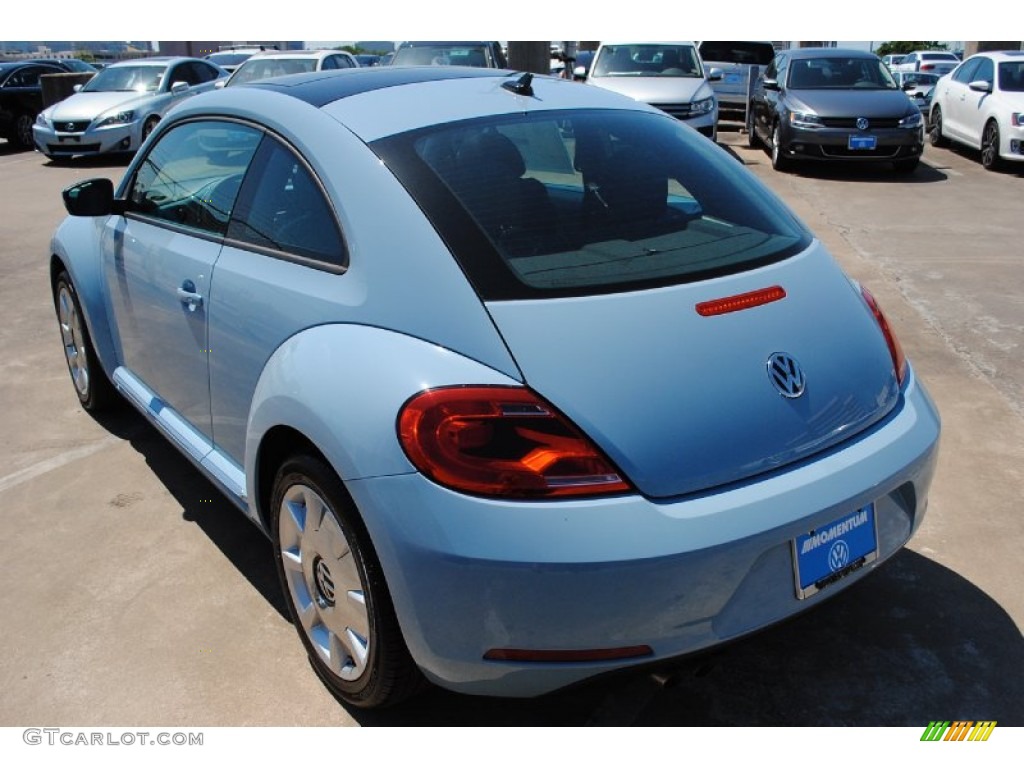 2013 Beetle 2.5L - Denim Blue / Titan Black photo #5