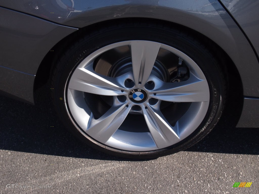 2011 3 Series 335i Sedan - Space Gray Metallic / Black photo #8