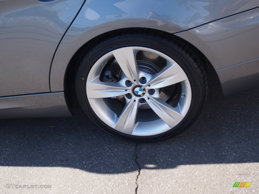 2011 3 Series 335i Sedan - Space Gray Metallic / Black photo #12