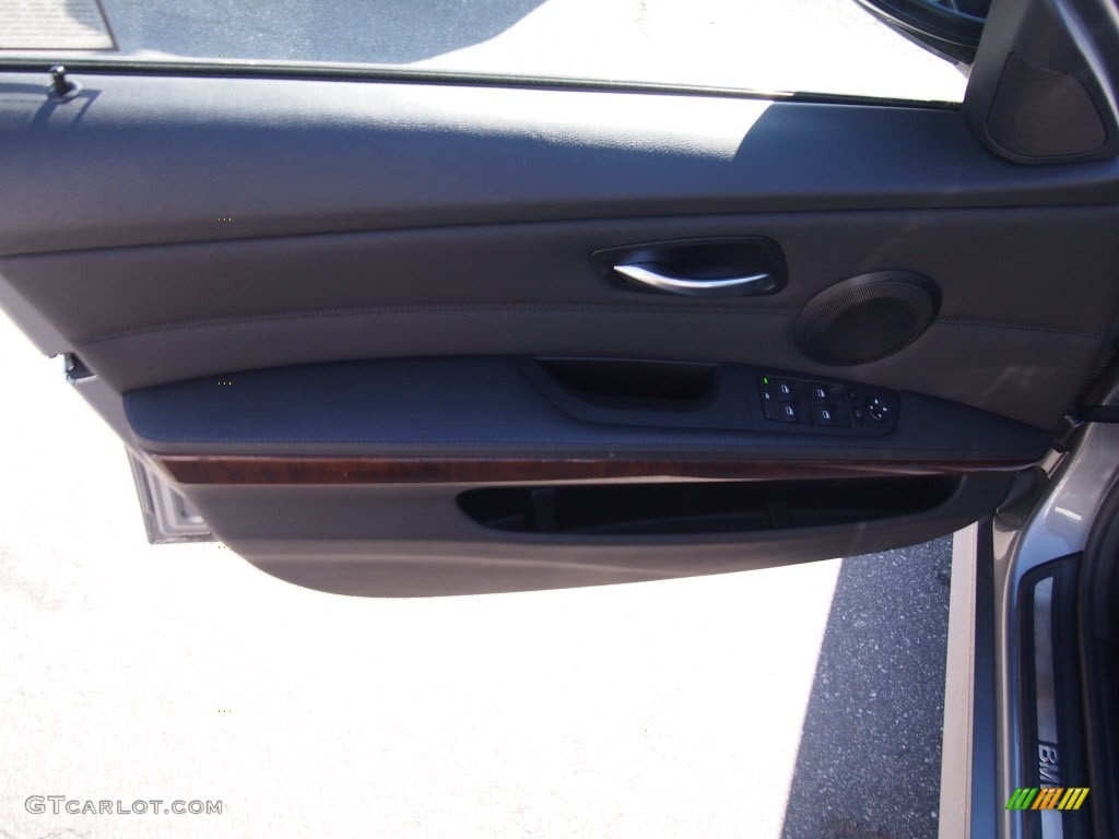 2011 3 Series 335i Sedan - Space Gray Metallic / Black photo #17