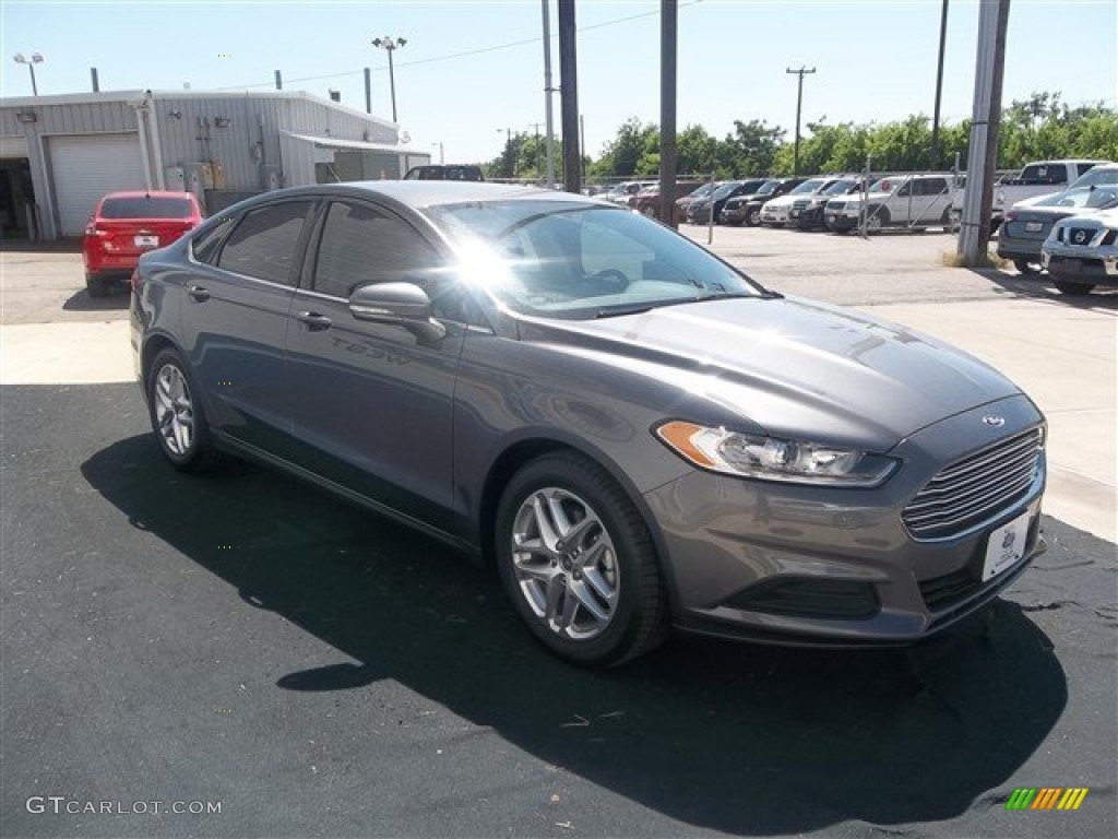 2013 Fusion SE 1.6 EcoBoost - Sterling Gray Metallic / Charcoal Black photo #9