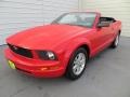 2007 Torch Red Ford Mustang V6 Deluxe Convertible  photo #45