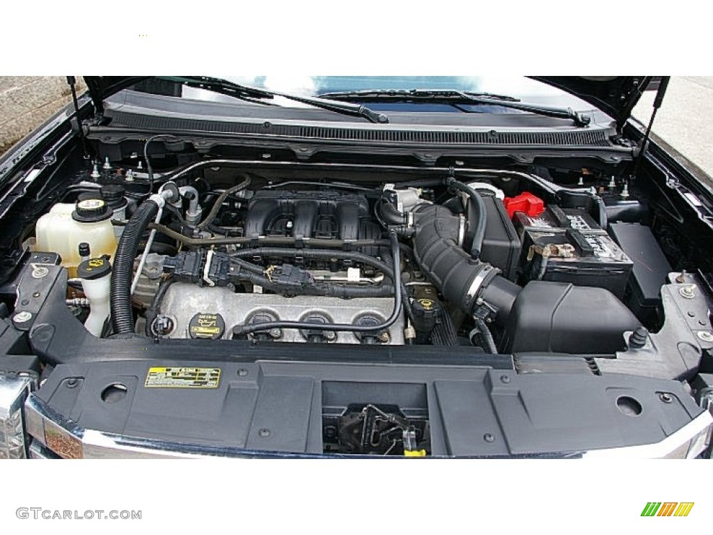 2009 Flex SEL AWD - Black / Medium Light Stone photo #15