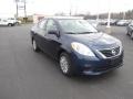 2012 Blue Onyx Metallic Nissan Versa 1.6 SV Sedan  photo #3