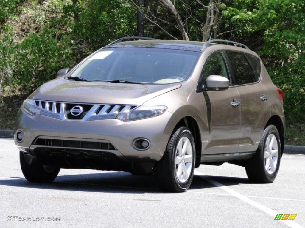 2009 Murano LE AWD - Saharan Stone Metallic / Beige photo #18