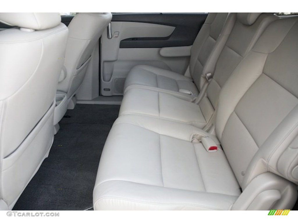 2012 Honda Odyssey Touring Elite Rear Seat Photo #80074124