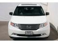 2012 White Diamond Pearl Honda Odyssey Touring Elite  photo #7