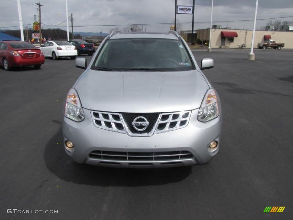 2011 Rogue SL AWD - Silver Ice Metallic / Black photo #2