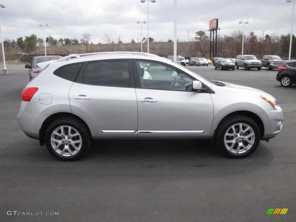 2011 Rogue SL AWD - Silver Ice Metallic / Black photo #4