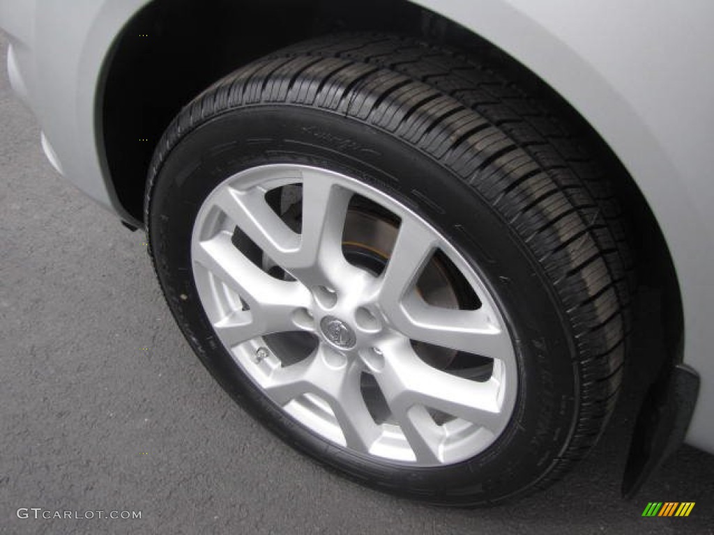 2011 Rogue SL AWD - Silver Ice Metallic / Black photo #13