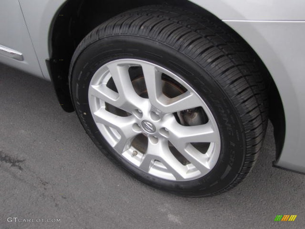 2011 Rogue SL AWD - Silver Ice Metallic / Black photo #14