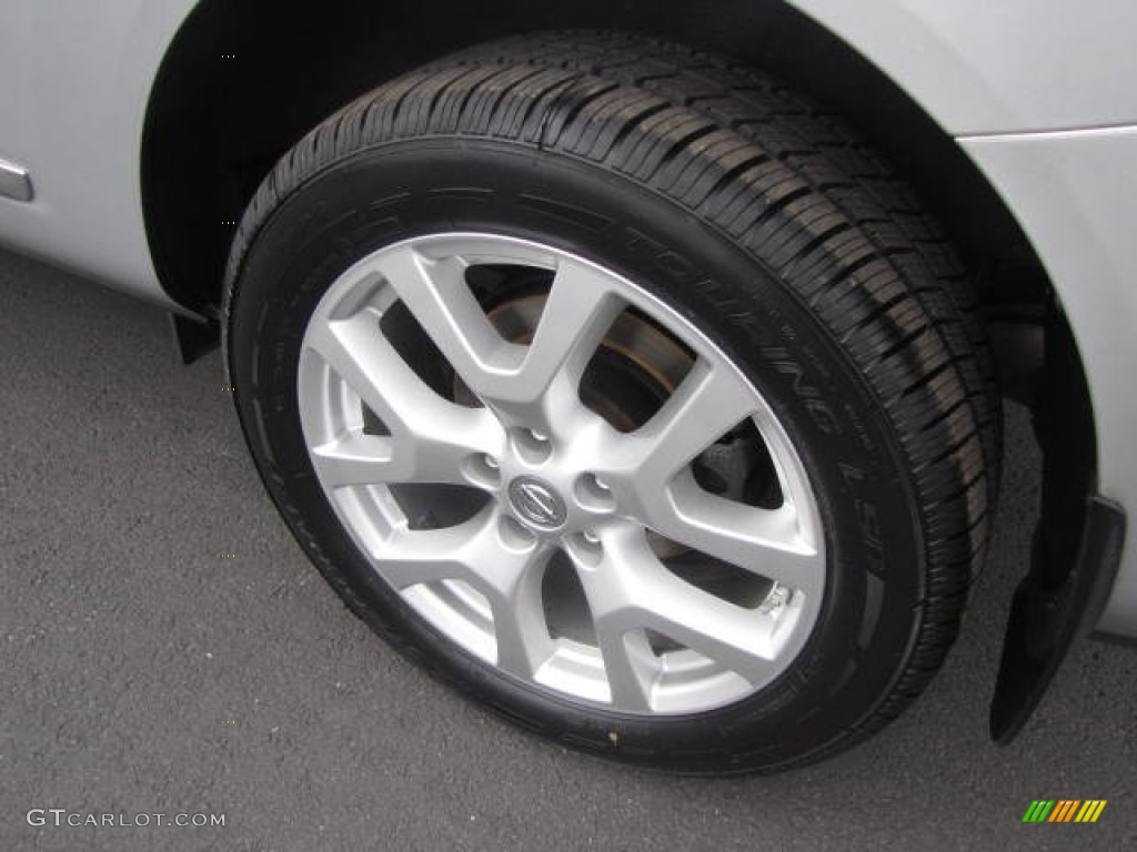2011 Rogue SL AWD - Silver Ice Metallic / Black photo #16