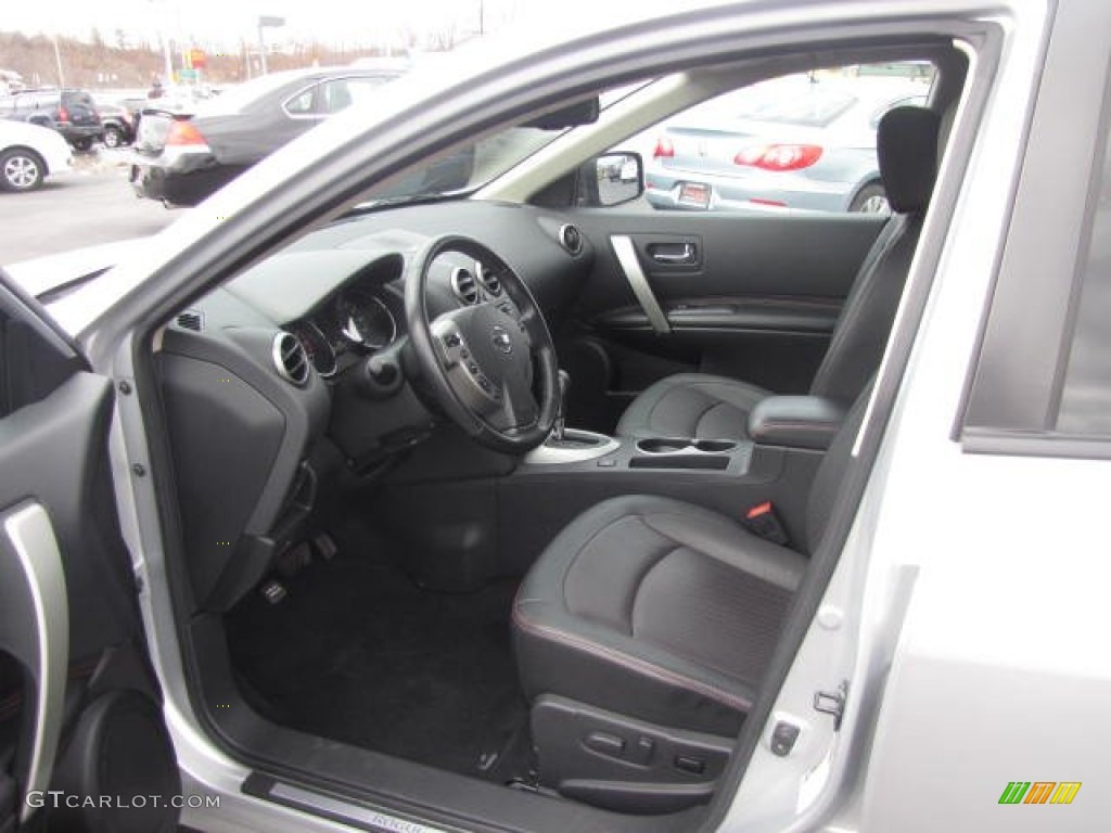2011 Rogue SL AWD - Silver Ice Metallic / Black photo #17