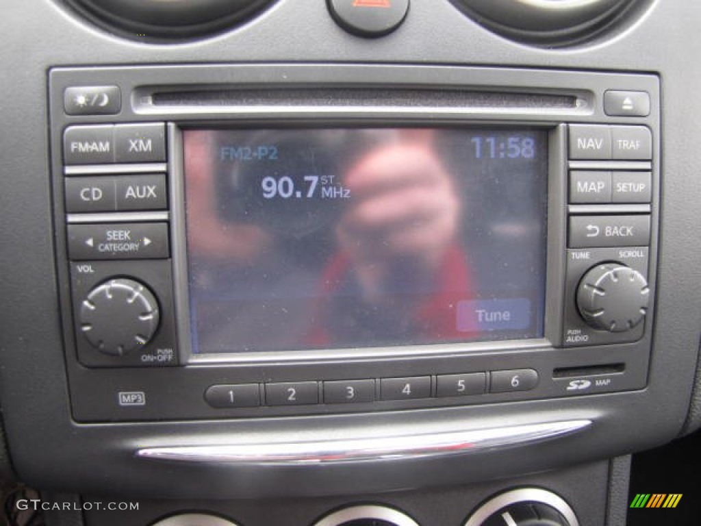 2011 Rogue SL AWD - Silver Ice Metallic / Black photo #30