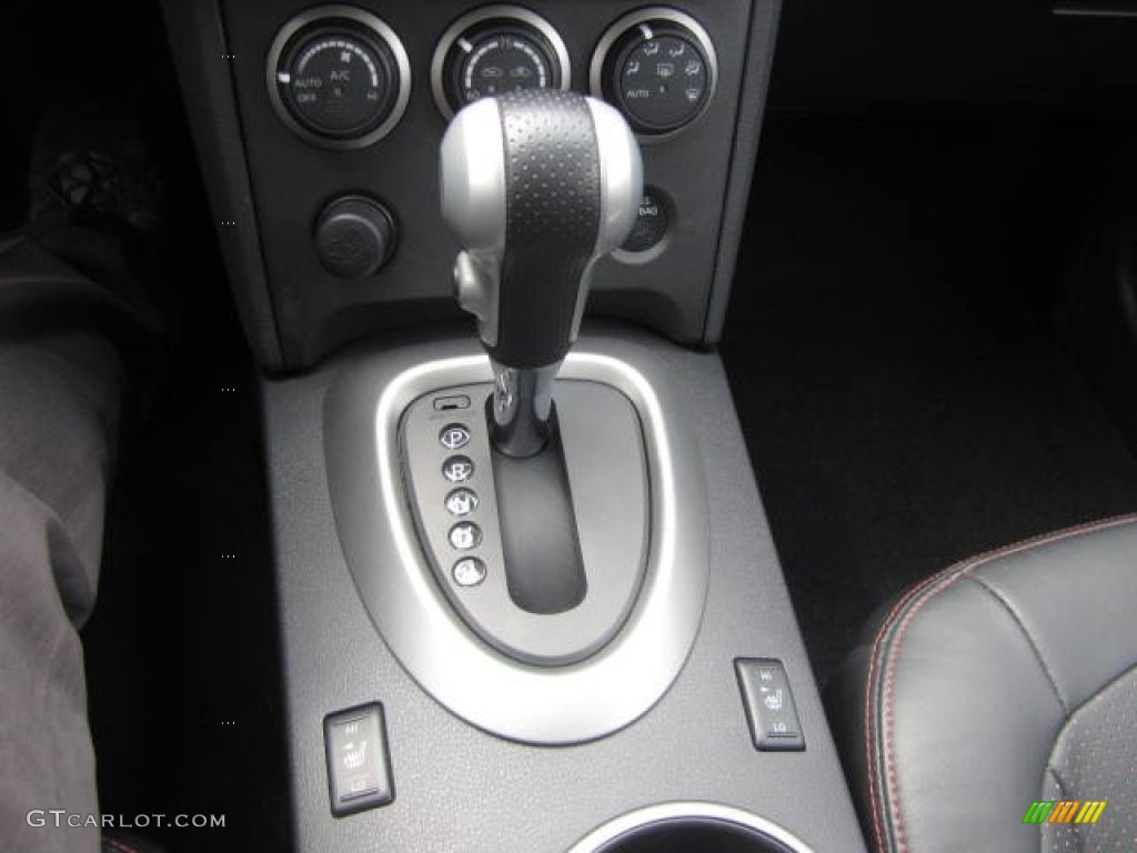 2011 Rogue SL AWD - Silver Ice Metallic / Black photo #34
