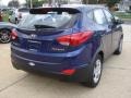 2011 Iris Blue Hyundai Tucson GL  photo #7