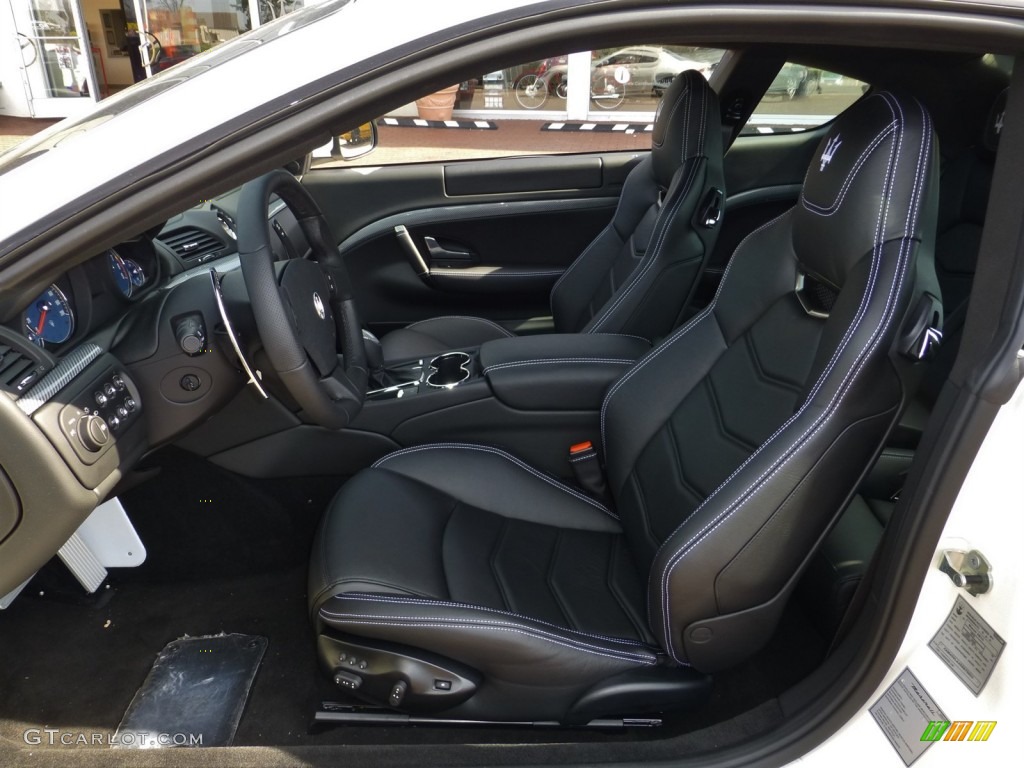Nero Interior 2013 Maserati GranTurismo Sport Coupe Photo #80076894