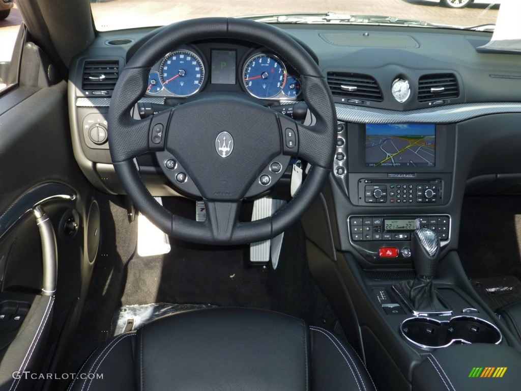 2013 Maserati GranTurismo Sport Coupe Nero Dashboard Photo #80077053