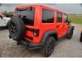 2013 Rock Lobster Red Jeep Wrangler Unlimited Moab Edition 4x4  photo #3
