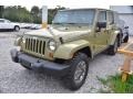 2013 Commando Green Jeep Wrangler Unlimited Rubicon 4x4  photo #1