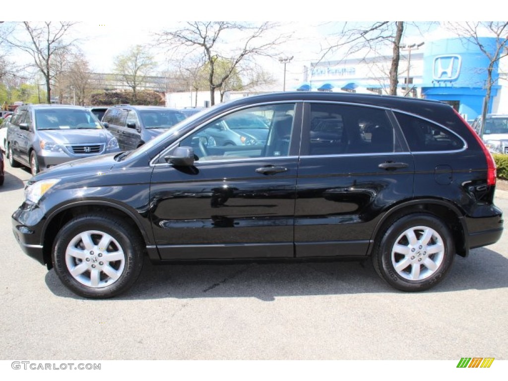 2011 CR-V SE 4WD - Crystal Black Pearl / Black photo #8