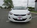 2012 Shimmering White Hyundai Elantra GLS  photo #2